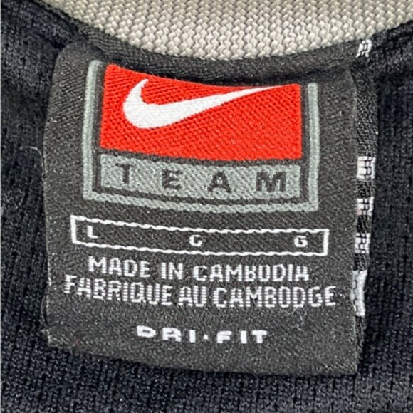 Nike Team Dri-Fit Men's Black Pullover Sweater/Windbreaker Sz L SKU 5066 - Picture 4 of 8